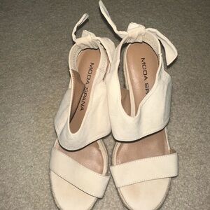 Moda Spana Women's White Espadrilles